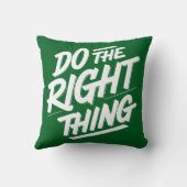 正しいことをする1 クッション (裏面)