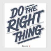 正しいことをする1 シール (シート)