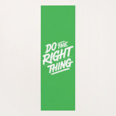 正しいことをする1 ヨガマット (裏面)