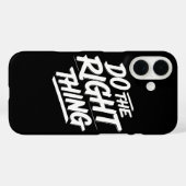 正しいことをする1 Case-Mate iPhoneケース (裏面 (横))