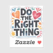 正しいことをする シール (シート)