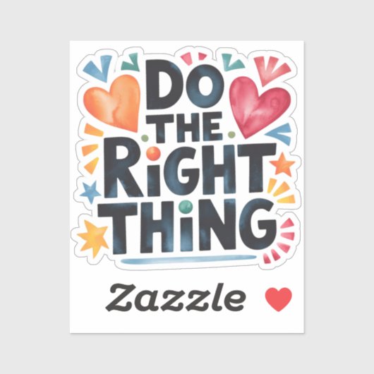 正しいことをする シール (シート)