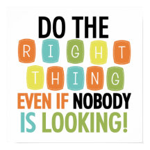 正しいことをする