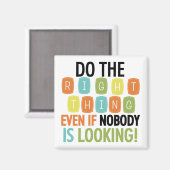 正しいことをする マグネット (正面/裏面)