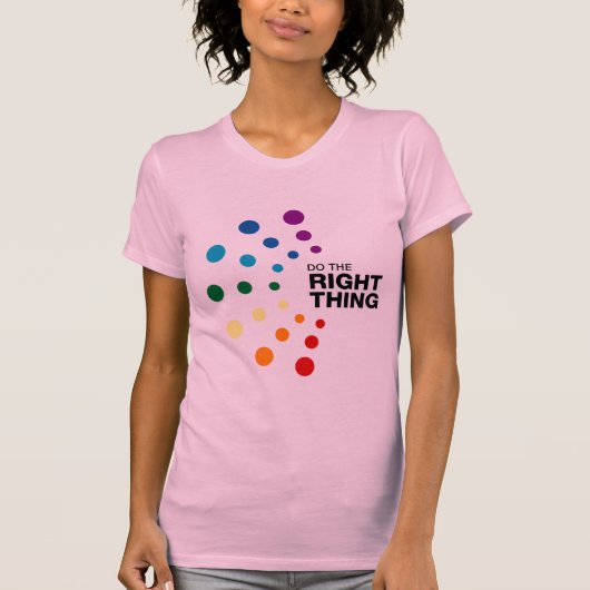 正しいことをする(02) Tシャツ (正面)