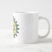 正しいことを行うことが全て ジャンボコーヒーマグカップ (右)