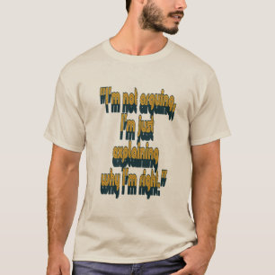 「正しい存在の技術」 Tシャツ