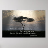 正しい態度を取る ポスター (正面)