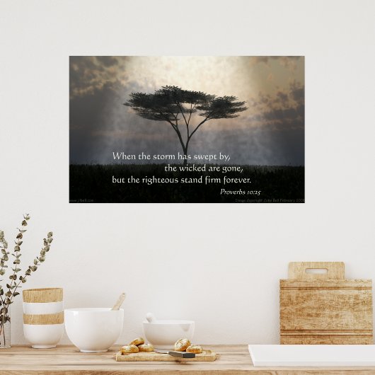 正しい態度を取る ポスター (キッチン)