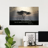 正しい態度を取る ポスター (ホームオフィス)