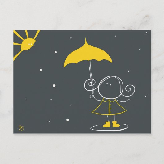 正しい態度 ポストカード (正面)