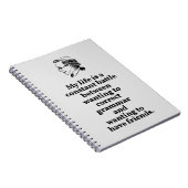 正しい文法または友だちの選択引用文 ノートブック (右側)