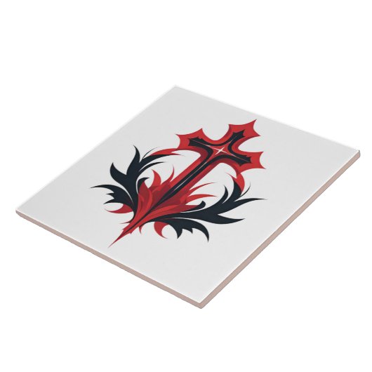 正しい炎 タイル (側面)