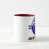 正しい軌道 マグカップ (中央)