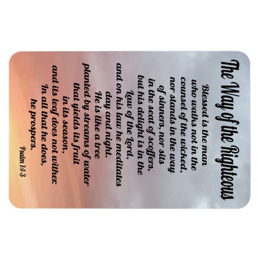 正しい道 マグネット (横)