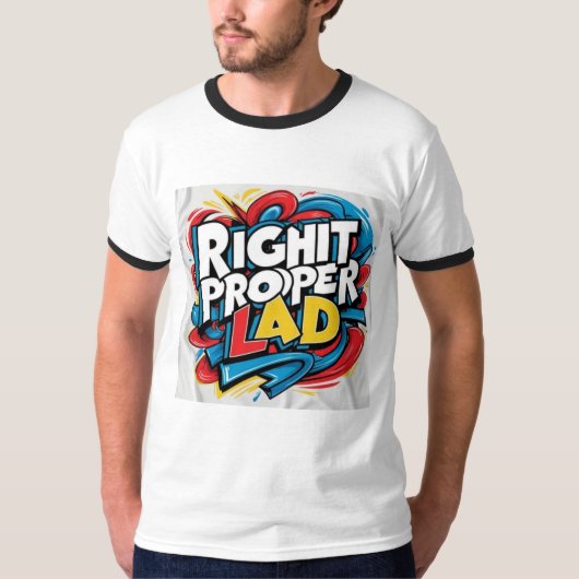 正しい適切な少年 Tシャツ (正面)