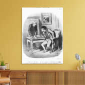 正しい金額か?」 キャンバスプリント (インサイチュ (リビング))