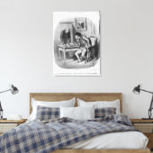 正しい金額か?」 キャンバスプリント (インサイチュ (寝室))