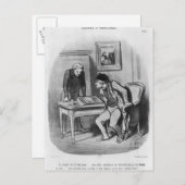 正しい金額か？」 ポストカード (正面/裏面)