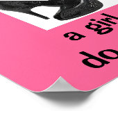 正しい靴で…女の子は何でもできる ポスター (角)