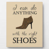 正しい靴 フォトプラーク (正面)