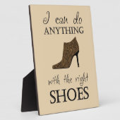 正しい靴 フォトプラーク (側面)