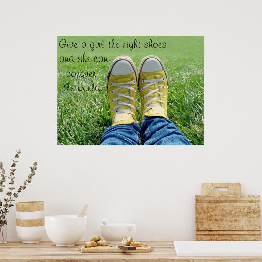 正しい靴 ポスター (キッチン)