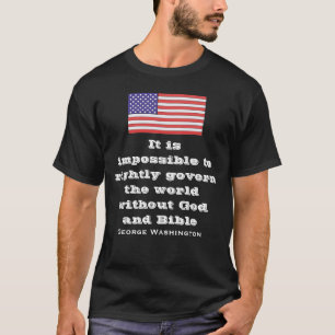 正しく世界のwithoを支配することは不可能です tシャツ