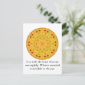 正しく見えるハートと…... ポストカード (スタンド正面)