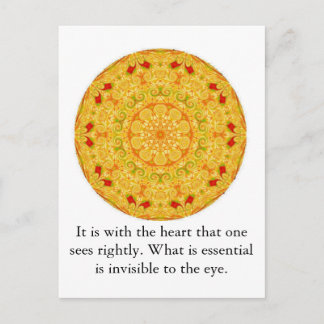 正しく見えるハートと…... ポストカード