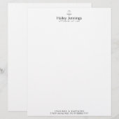 正はかりで測義の レターヘッド (正面/裏面)