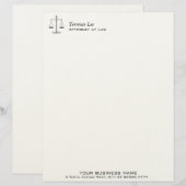 正はかりで測義の レターヘッド (正面/裏面)