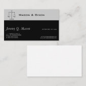 正はかりで測義の 名刺 (正面/裏面)