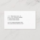 正はかりで測義の 名刺 (裏面)