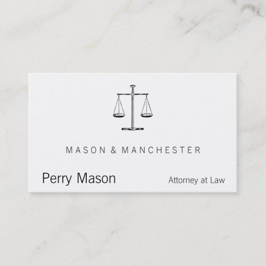 正はかりで測義の 名刺 (正面)