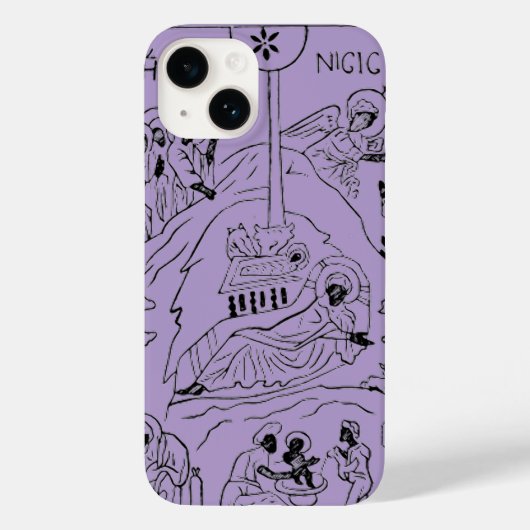 正ミニマル統出生場 Case-Mate iPhoneケース (裏面)