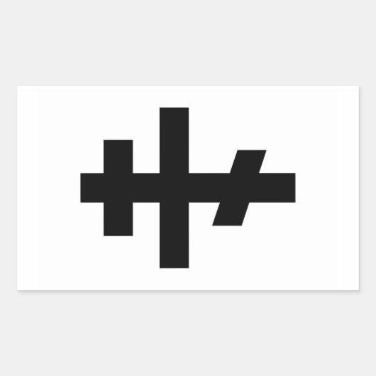 正ロシアの正教会の宗教神のシンボル 長方形シール (正面)