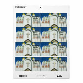 正ロシアの正教会 ラベル (フルシート)