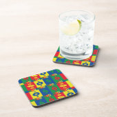 正体筆のライトファイブの色 コースター (右側)