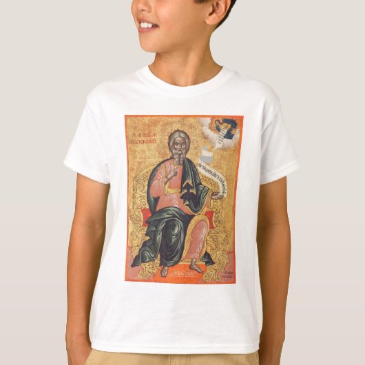 正使徒聖アンデレの正教イコン Tシャツ (正面)