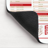 正則表現-カンニングペーパー! (使用正则表达式) マウスパッド (コーナー)