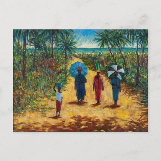 正午の散歩2010 ポストカード (正面)