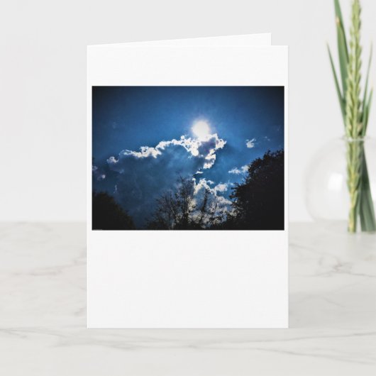 正午、カード カード (正面)