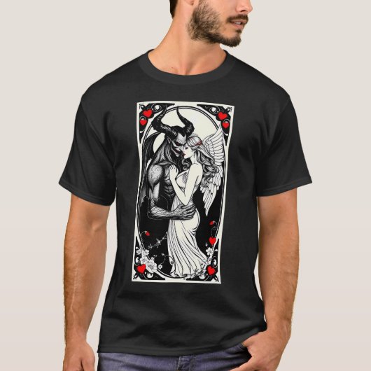 正反対の二人が惹かれ合う3 Tシャツ (正面)