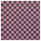 正市松模様に方形の色と黒方形 ファブリック (見本)