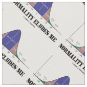 正常が私のベルカーブユーモアを溶出 ファブリック (クローズアップ)