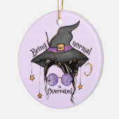 正常であることは過多である セラミックオーナメント (左)