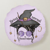 正常であることは過多である ラウンドクッション (裏面)