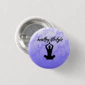 正常なライフスタイルピン 缶バッジ (正面&裏面)