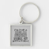 正常な人 キーホルダー (正面)